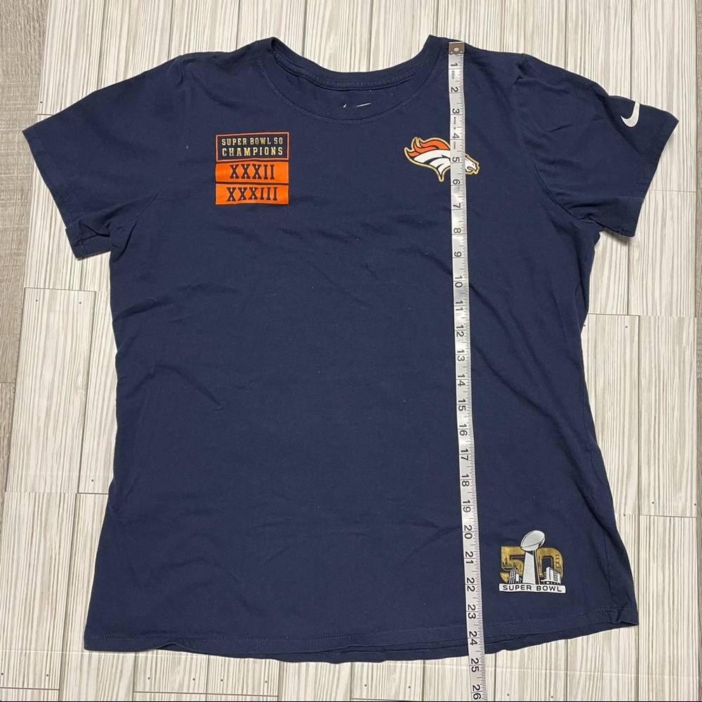 Nike Super Bowl 50 Champions Denver Broncos tshirt - Picture 10 of 11